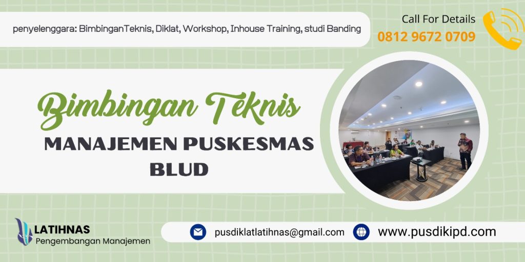 INFO BIMTEK MANAJEMEN PUSKESMAS 2023/2024