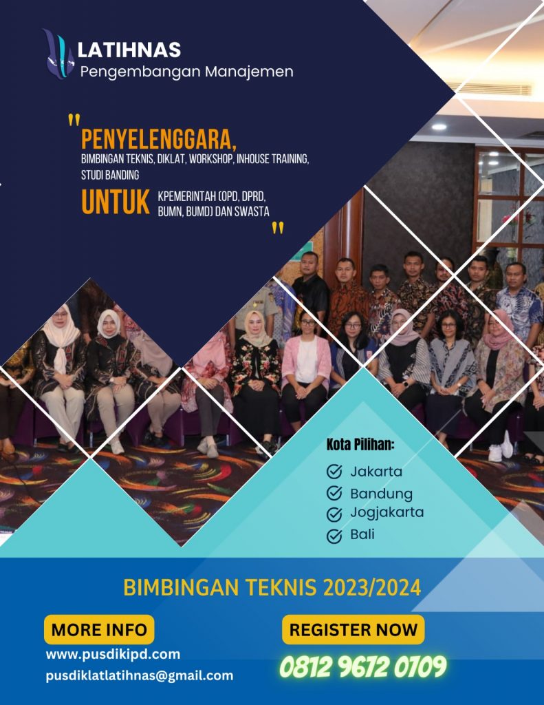 BIMTEK PELATIHAN AUDIT INTERNAL PUSKESMAS /BLUD 2024
