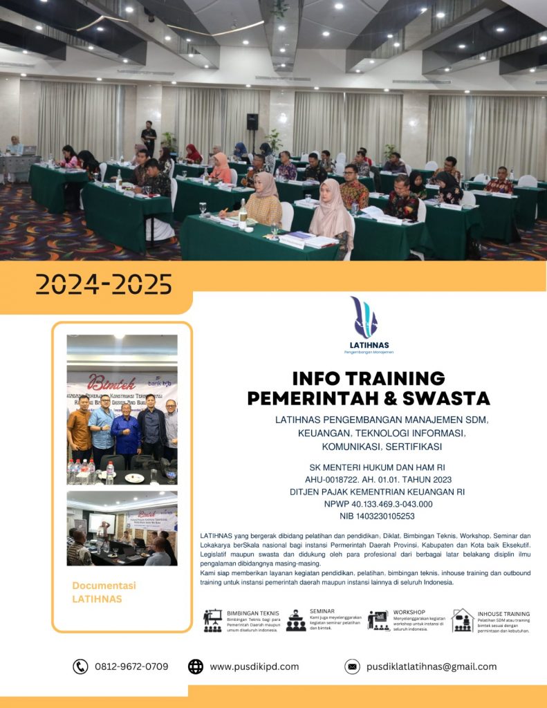 BIMTEK PELATIHAN REMUNERASI RUMAH SAKIT TAHUN 2024