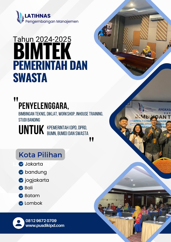Bimtek Pelatihan SDM Perpustakaan ( Pengelola Perpusatakaan ) Tahun 2024