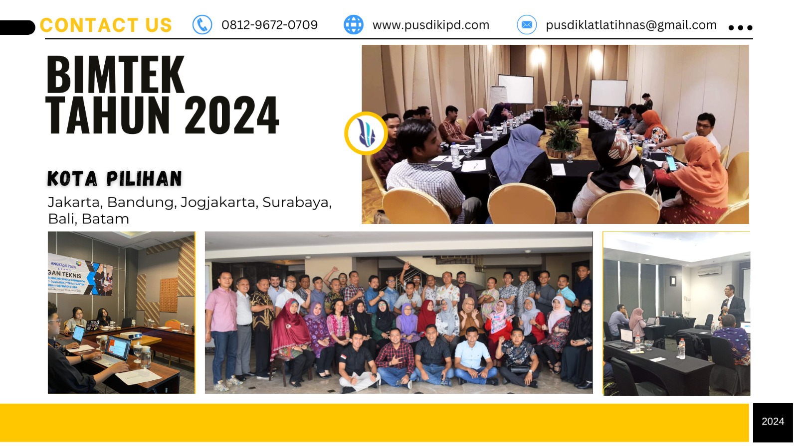 Info Bimtek Optimalisasi Peran Dan Fungsi Dekranasda Dalam Pengembangan Potensi Dan Kemajuan Indutri Kreatif Daerah Tahun 2024-2025