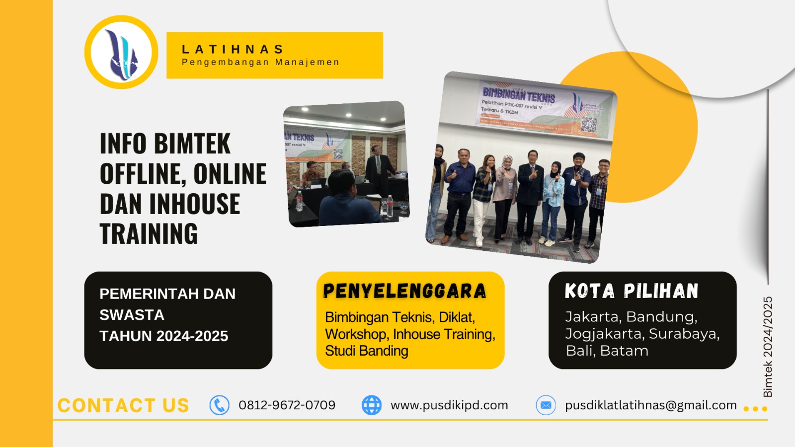 Bimtek Pengawasan Konstruksi SPAM tahun 2024-2025