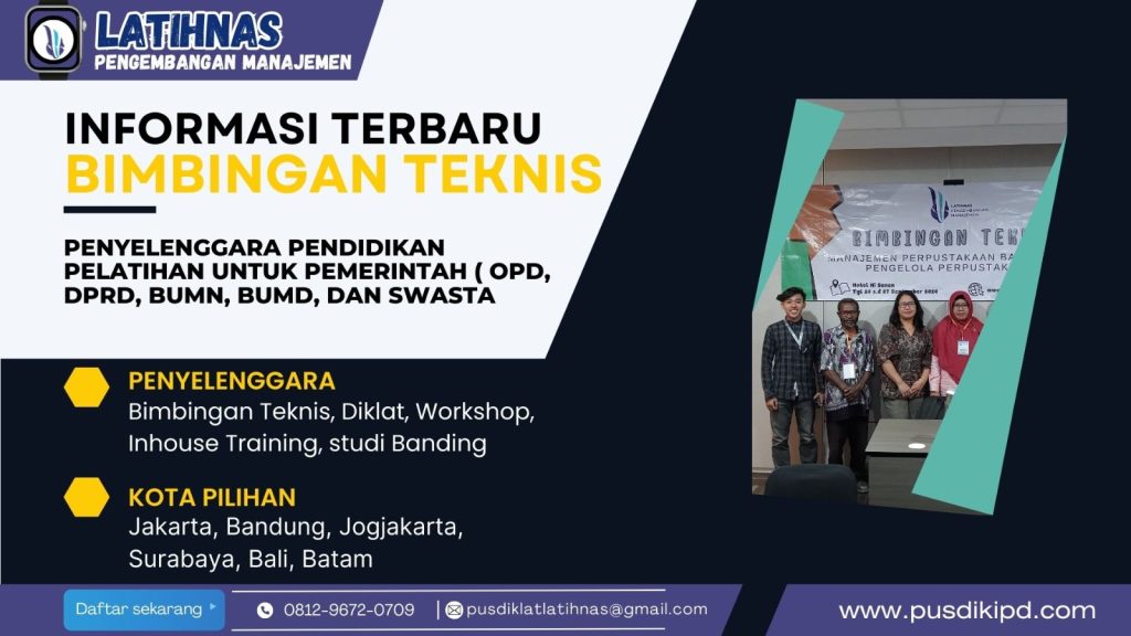 Bimtek Manajemen Perpustakaan Terbaru 2025