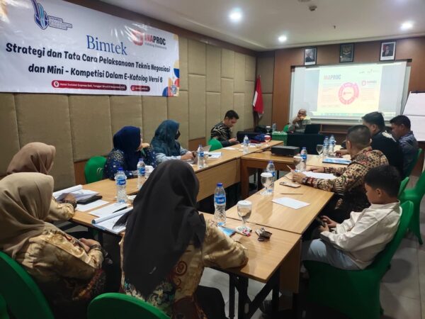 Bimtek Pelatihan Strategi Implementasi & Optimalisasi E‑Katalog Versi 6 bagi Penyedia/Pelaku Usaha dalam Pengadaan Barang/Jasa Pemerintah 2026