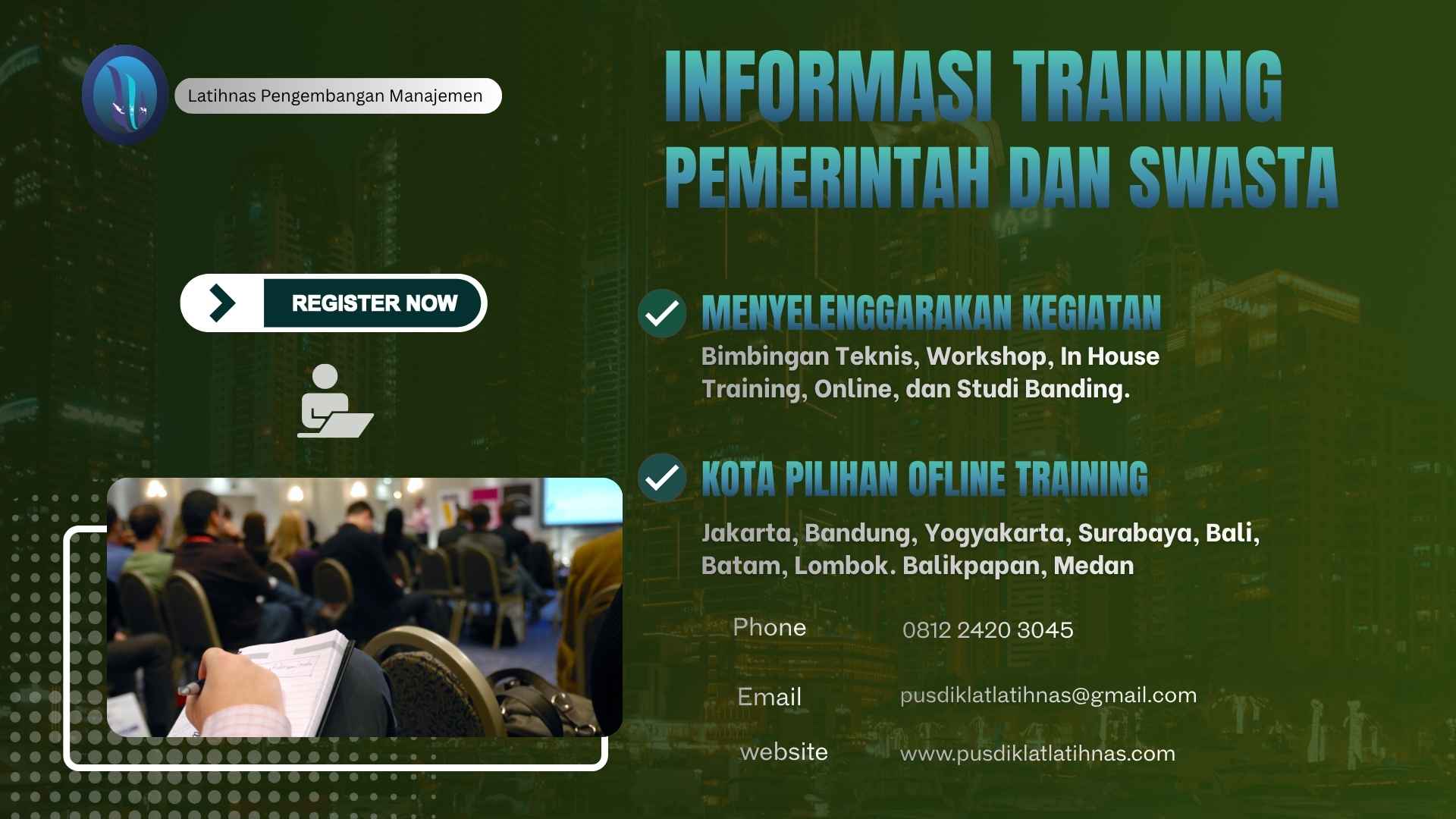 Training Manajemen Risiko Akademik Terbaru 2026–2027